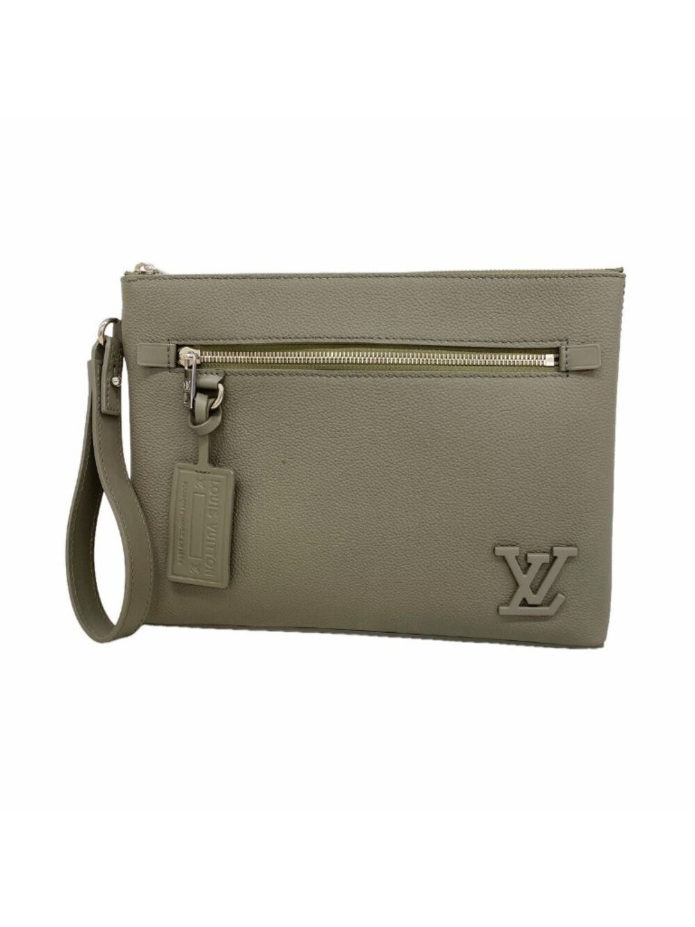 Louis Vuitton Clutch LV Aerogram Takeoff Pouch Khaki